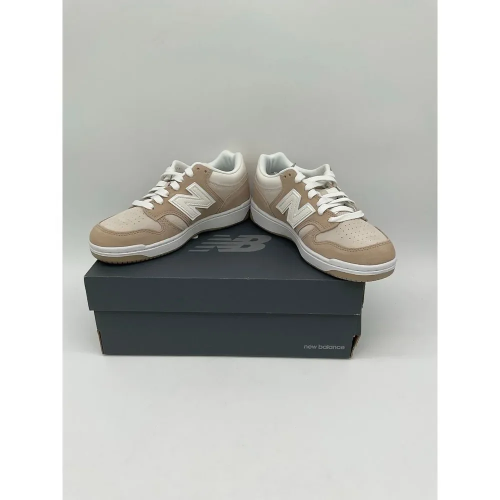 New Balance 480 Brown‎ Beige New in Box Size 5.5Y-100% Authentic